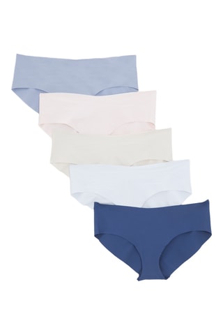 5 Onderbroeken - Blauw en Beige