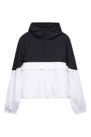 Windjack met Capuchon - Zwart