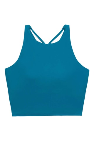 Sportbeha - Pauwblauw