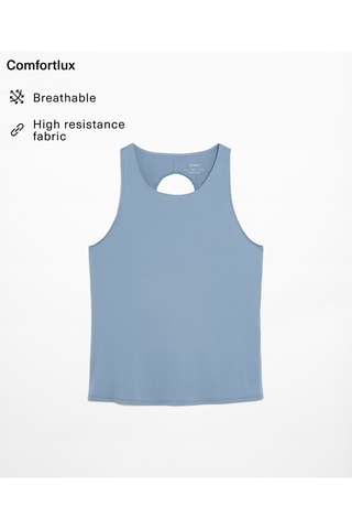 Top - Lichtblauw