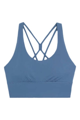Sportbeha - Petrolblauw