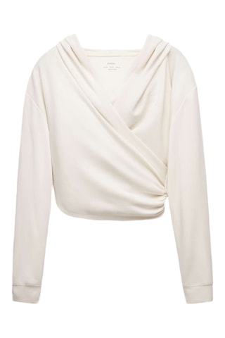 Sweater met Capuchon - Ecru