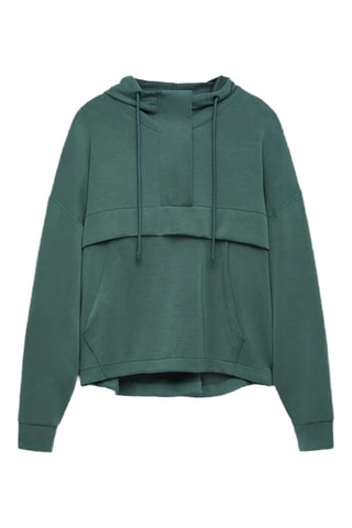 Sweater met Capuchon - Smaragdgroen