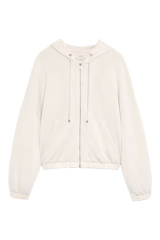 Sweater met Capuchon - Ecru