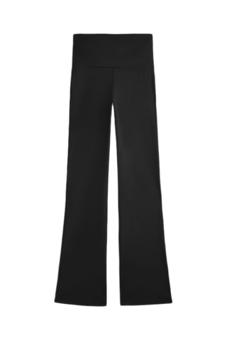 Broek Flare Cut - Zwart