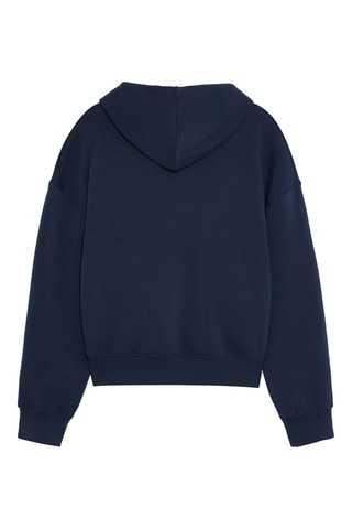 Sweater met Capuchon - Marineblauw