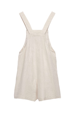 Linnen Tuinshort - Ecru