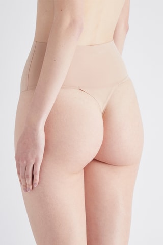 String met hoge taille - Nude
