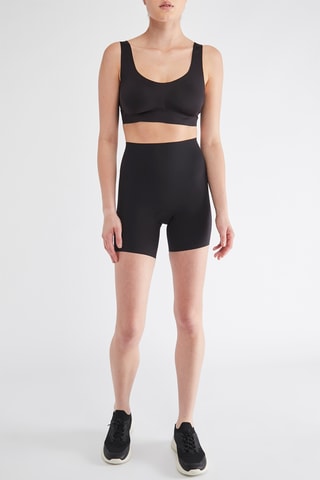 Wielrenbroekje met hoge taille - Zwart