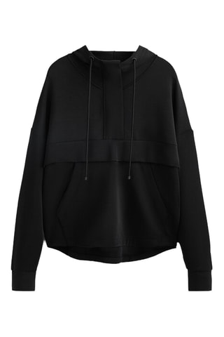 Sweater met Capuchon - Zwart