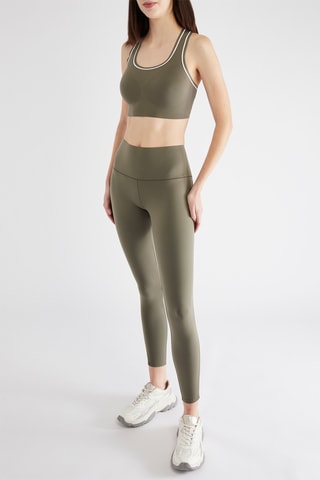 Legging Hoge Taille - Kaki