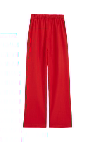 Linnen Broek - Rood