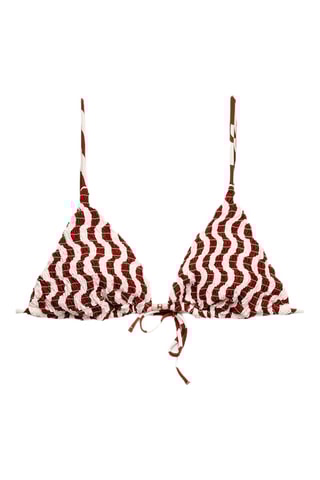 Bikinitop - Bordeauxrood