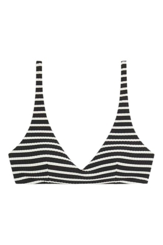 Bikinitop - Zwart en wit