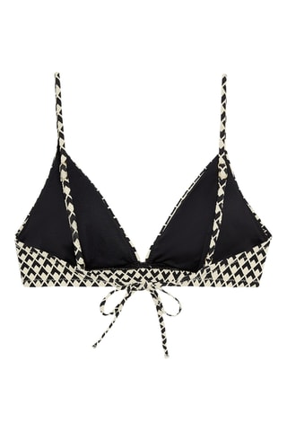 Bikinitop - Zwart en wit