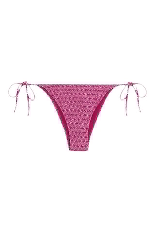 Bas de maillot - Fuchsia et blanc