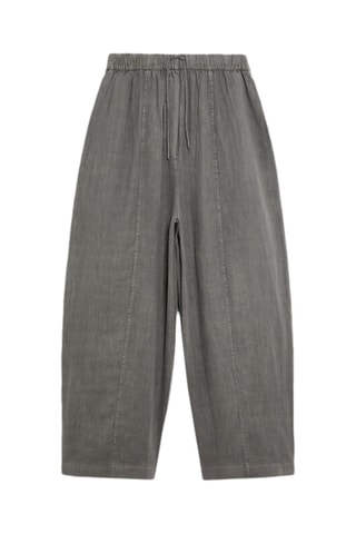 Linnen Broek - Antraciet