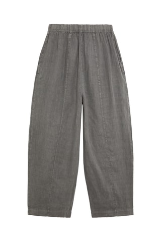 Linnen Broek - Antraciet