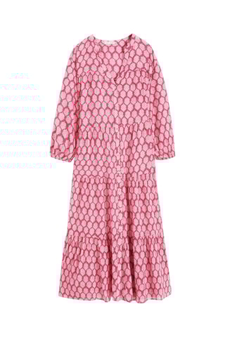 Jurk met Ruches - Roze