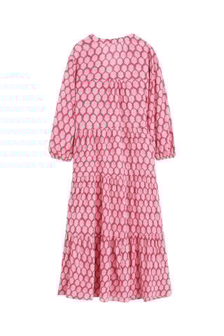 Jurk met Ruches - Roze