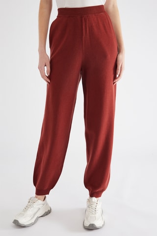 Joggingbroek - Steenrood