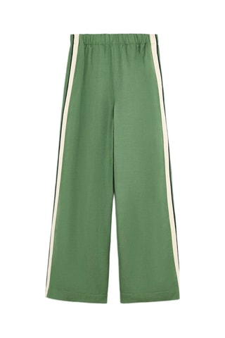 Linnen Broek - Donkergroen