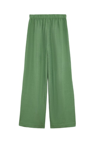 Linnen Broek - Donkergroen