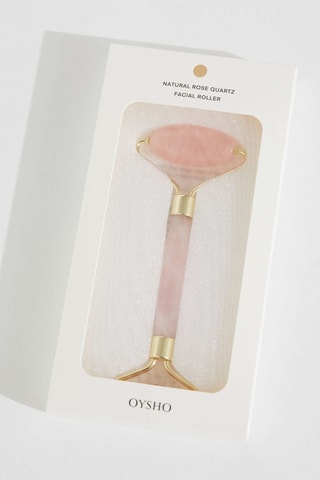 Massageroller Gezicht van Kwarts - Roze