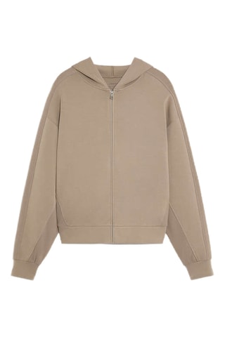 Sweater met Capuchon - Nude