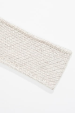 Wollen en Kasjmier Bandeau - Beige