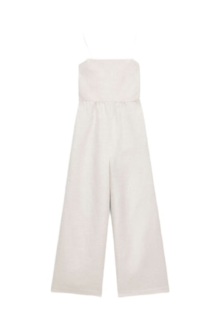 Linnen Jumpsuit - Beige
