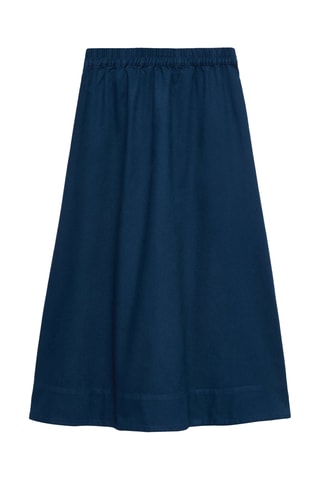 Lange Rok - Marineblauw