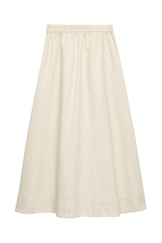 Skaterrok - Ivoorkleurig