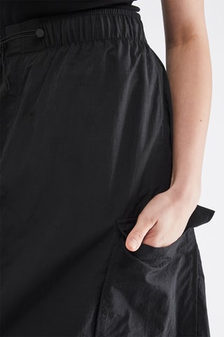 Lange Rok Hoge Taille - Zwart