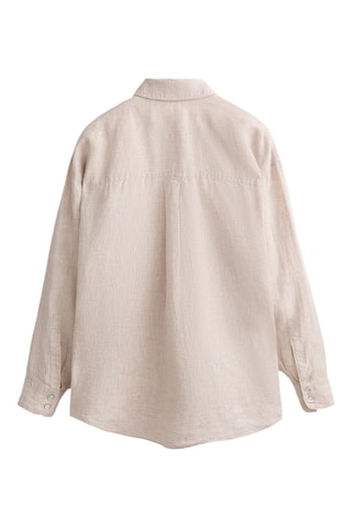 Chemisier en lin - Beige