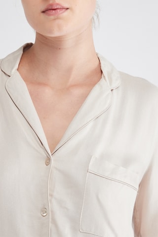 Chemise de pyjama - Gris clair