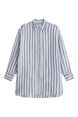 Linnen Overhemd - Blauw