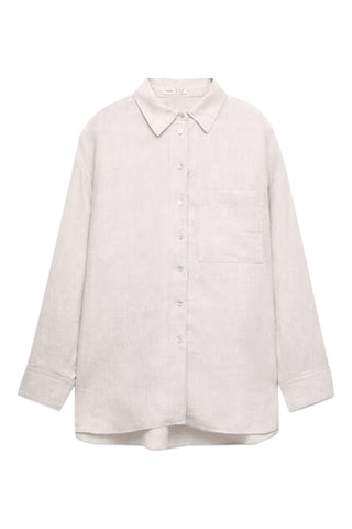 Linnen Overhemd - Beige