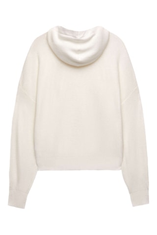 Sweater met Capuchon - Ecru