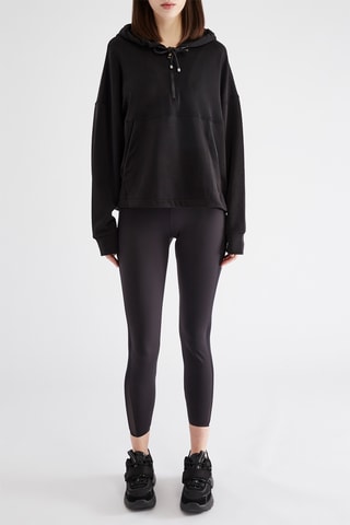 Sweater met Capuchon - Zwart