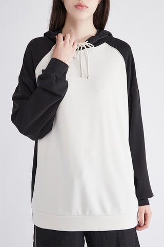 Sweater met Capuchon - Zwart