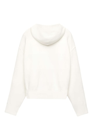 Sweater met Capuchon - Ecru