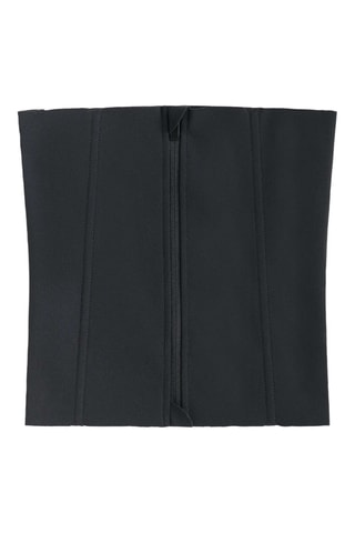 Strapless Top - Zwart