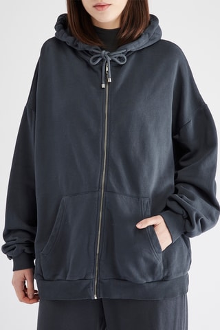 Sweater met Capuchon - Donkergrijs