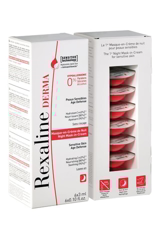 Masque en crème de nuit  - 6 x 3 ml