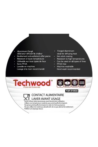 Casserole revêtement marbre Silver - 18 cm