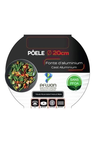 Poêle en fonte d'aluminium - 20 cm