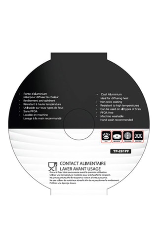 Poêle en fonte d'aluminium - 28 cm