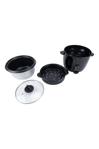 Cuiseur à riz en acier inoxydable - 2,5 l - 900 W