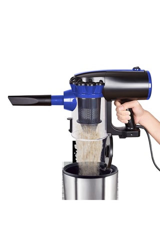 Aspirateur balai en acier inoxydable - Filtre HEPA - 600 W